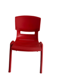 Children's Backrest Plastic Chair