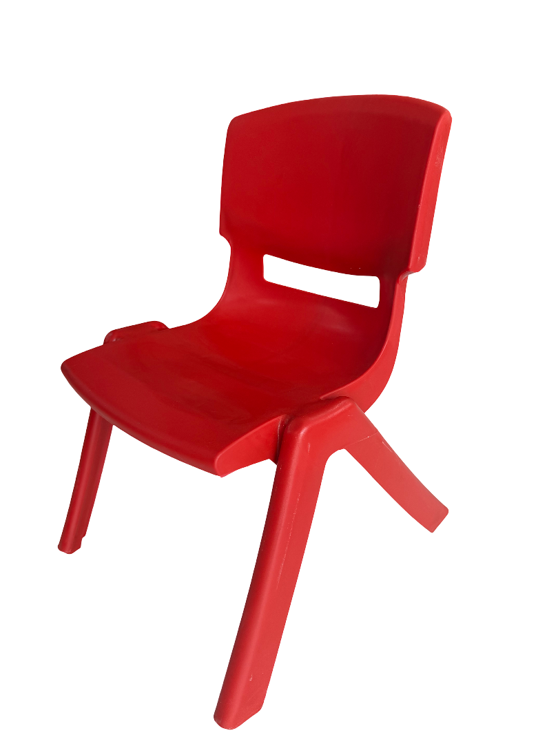 Children's Backrest Plastic Chair