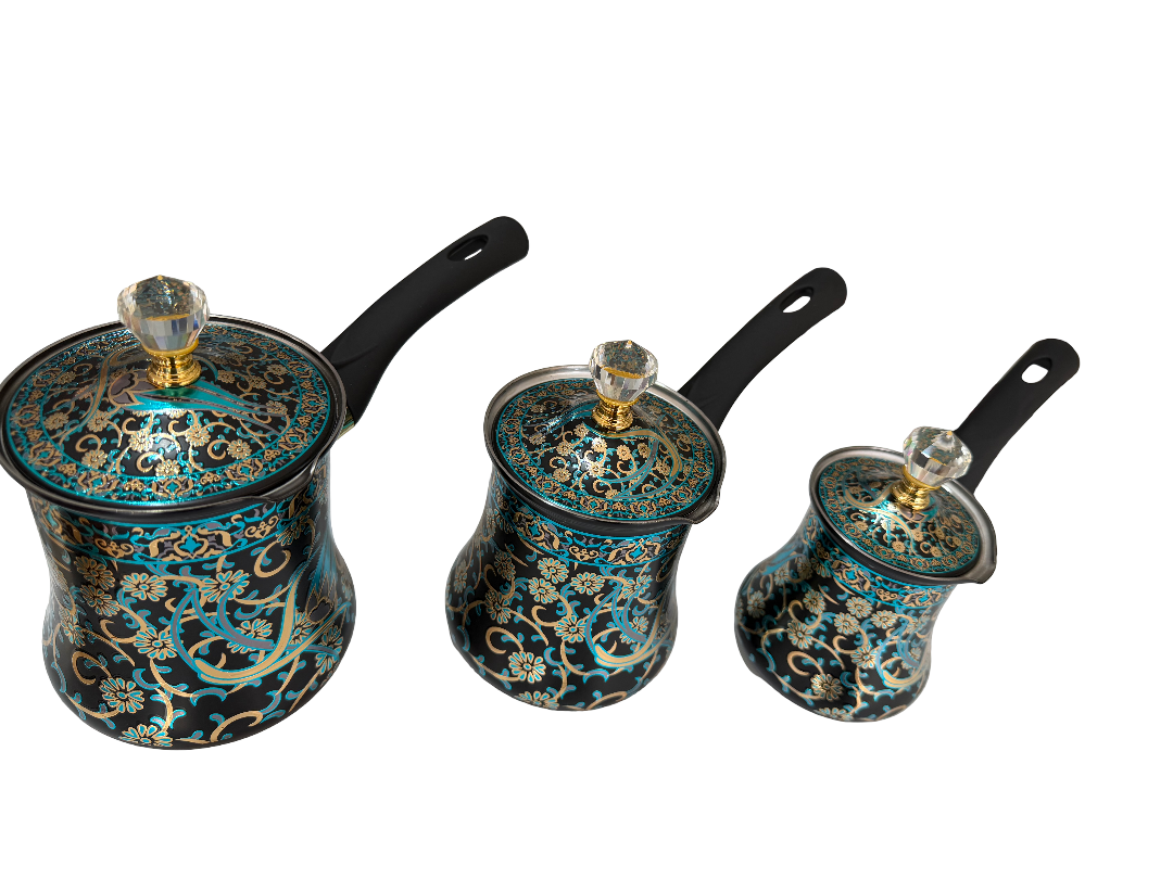 Coffee pot set, 3 pieces