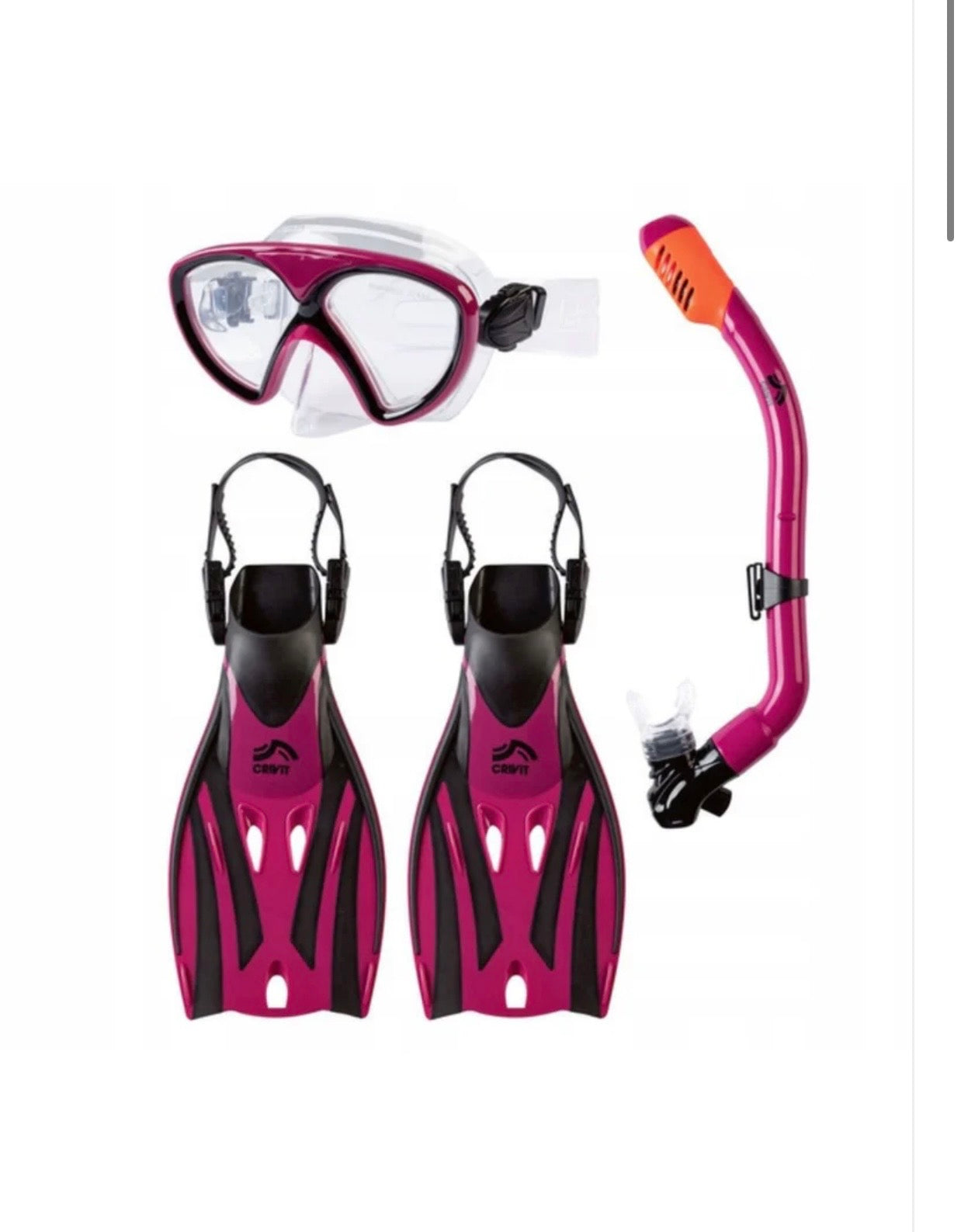 Crivit Diving And Snorkeling Set