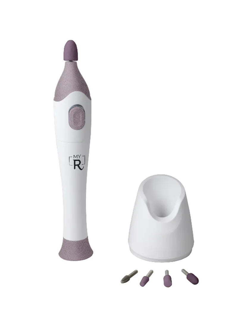 Electric Nail Filer Manicure & Pedicure Set With 5 Interchangeable Heads